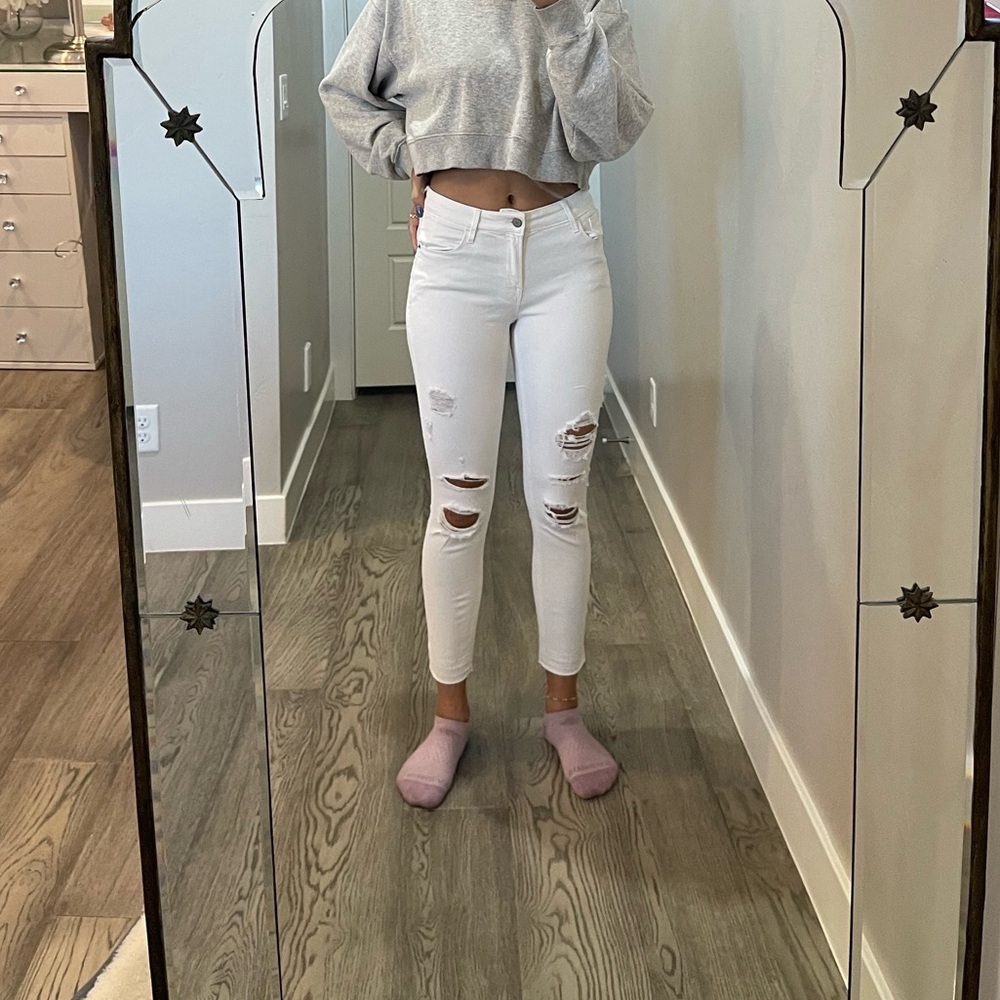 White old navy jeans
